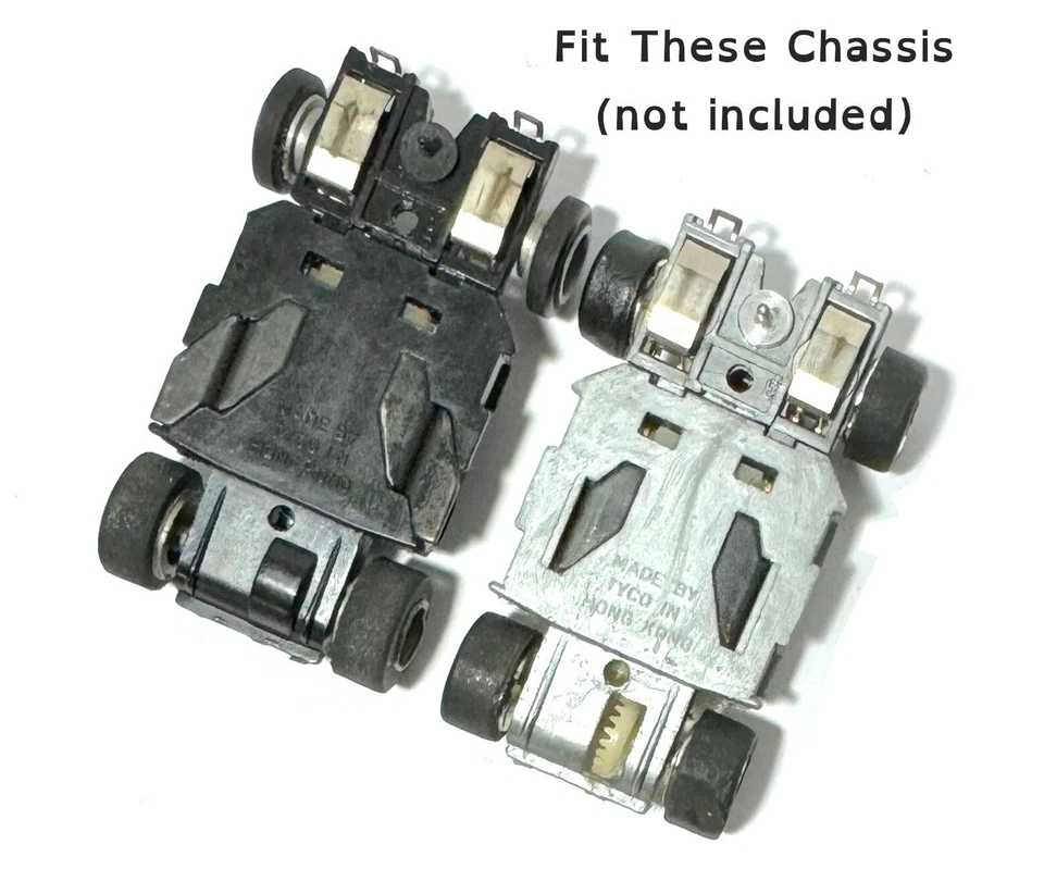 Abrazadores de curva BTO TYCO HP2 12 piezas HO ranura coche recogida zapato salto afinación piezas raras Foto 4 de 4