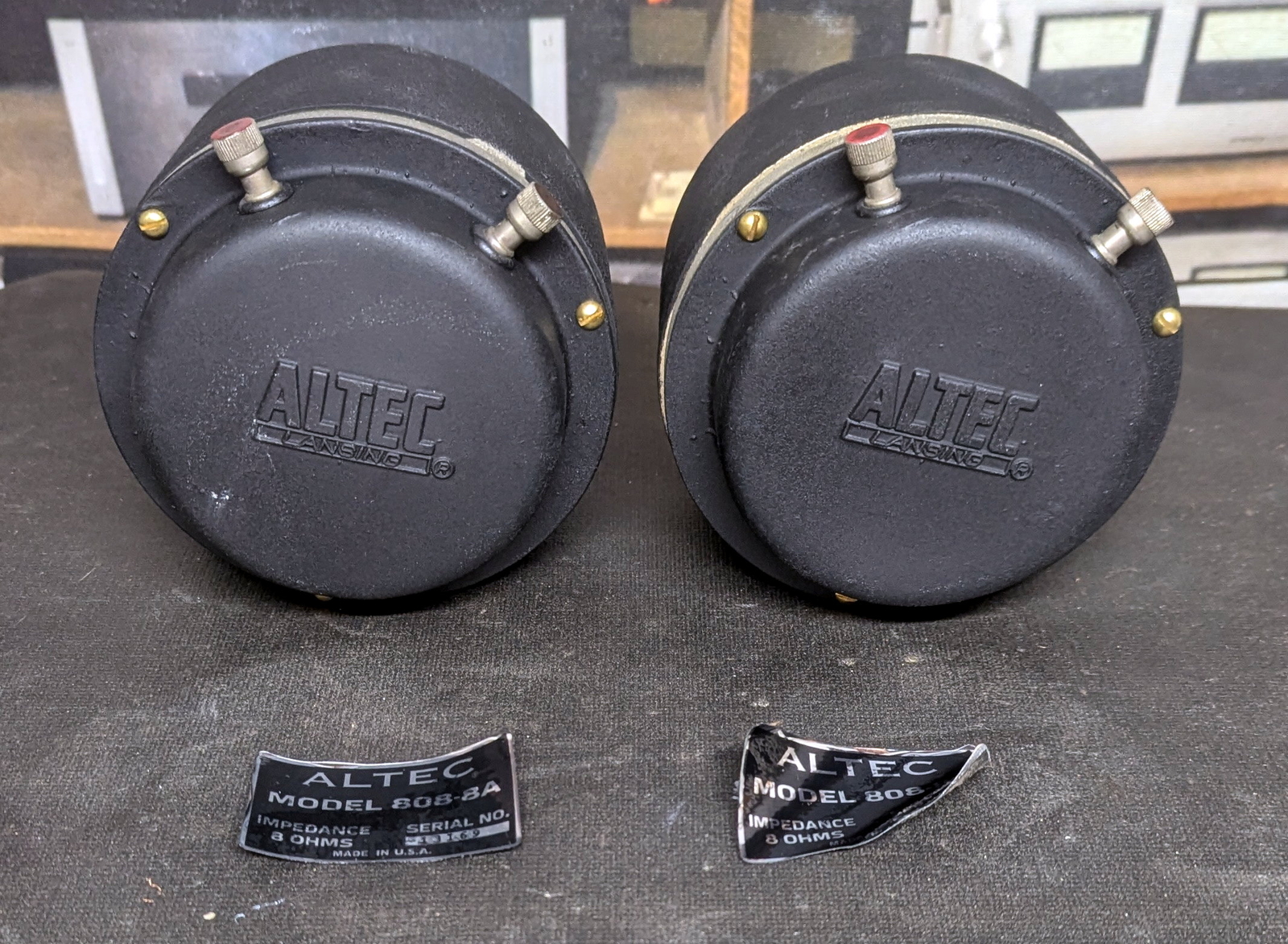 アルテックランシングAltec Lancing ドライバー807-8A