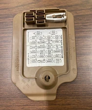 94-97 CHEVY BLAZER FUSE COVER P/N 15969860 GENUINE OEM USED GM PART SONOMA