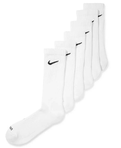 Nike 6er-Pack Everyday Plus gepolsterte Crew-Trainingssocken, weiß M, B0C352BTV7 - Bild 3 von 4