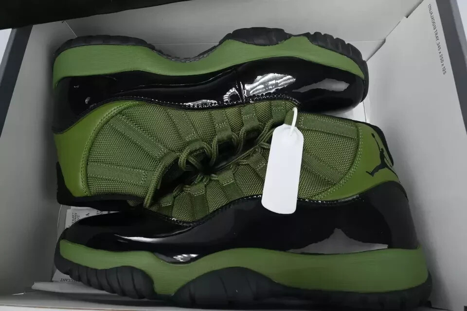 シューズ(男性用) Air Jordan 11 green Jordan 11 Retro Green Men's All Size US 7-12 | eBay