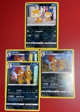 Pokemon Scraggy 041/073 & Scafty 042/073 - Champion's Path Reverse Holo & Holo