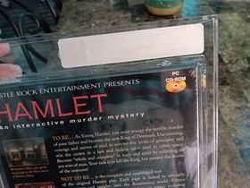 SUPER RARE Hamlet a murder mystery, VGA 85+ NM+ graded VINTAGE 1997 PC game NEW!