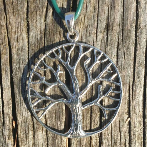Anhänger Baum Lebensbaum 925 Silber 2,7 cm keltischer Silberschmuck - Bild 4 von 4