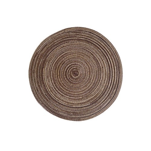 Set of 8 Round Braided Woven Placemat Kitchen Table Place Mat Heat Resistant Pad - Picture 8 of 58