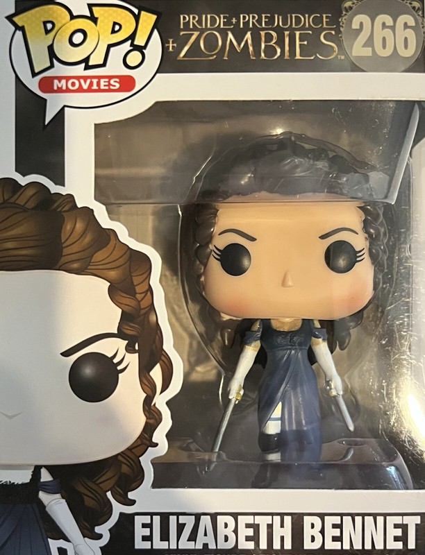 Vaulted Funko PoP Pride and Prejudice + Zombies ELIZABETH BENNET 266 W/Protector