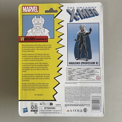Figurine Marvel Legends – Warlord (Professor X) – Série Uncanny X-Men Par Hasbro