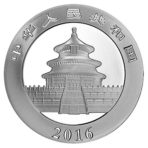2016 China Silver Panda Coin 10Y 30 g Ag .999 in Capsule - Picture 2 of 2