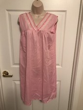 sears vintage nightgown pink womens small