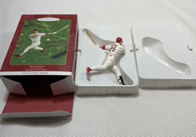 Hallmark  MARK McGWIRE At The Ballpark Collector's Series #5 Ornament 2000 