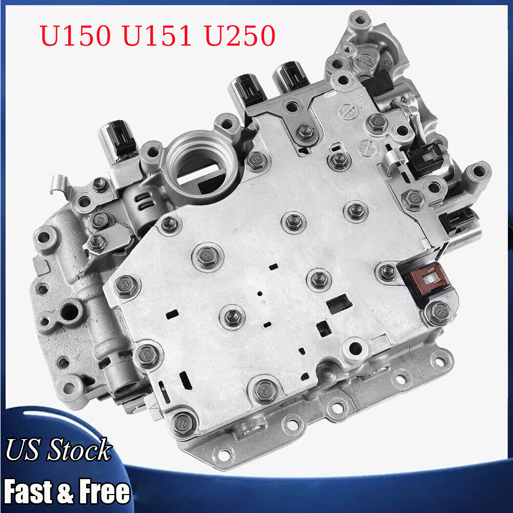 U150 U151 U250 Transmission Valve Body 7 Solenoid For Toyota Lexus 2004-2014 US