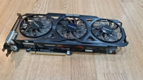 Gigabyte Nvidia GeForce GTX 760 oc 2GB GDDR5 GPU Graphics Video Gaming Card - Picture 1 of 12