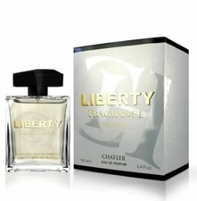 2 X CHATLER LIBERTY (LIBRE) 100ml EDP SPRAY NEW BOXED SEALED FREE P&P 
