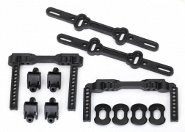 NEW Traxxas 4-Tec 2.0 Front & Rear Body Mount Posts & Slider Set 8316 for sale online