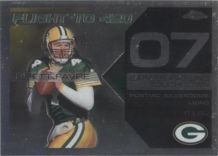 2007 Topps Chrome Brett Favre #BFC-BF7 - 1 of 2