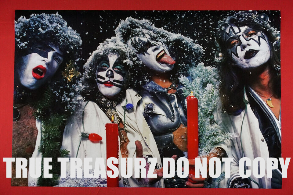 Kiss Rock Band Red Candle Gene Simmons Stanley Peter Criss Ace