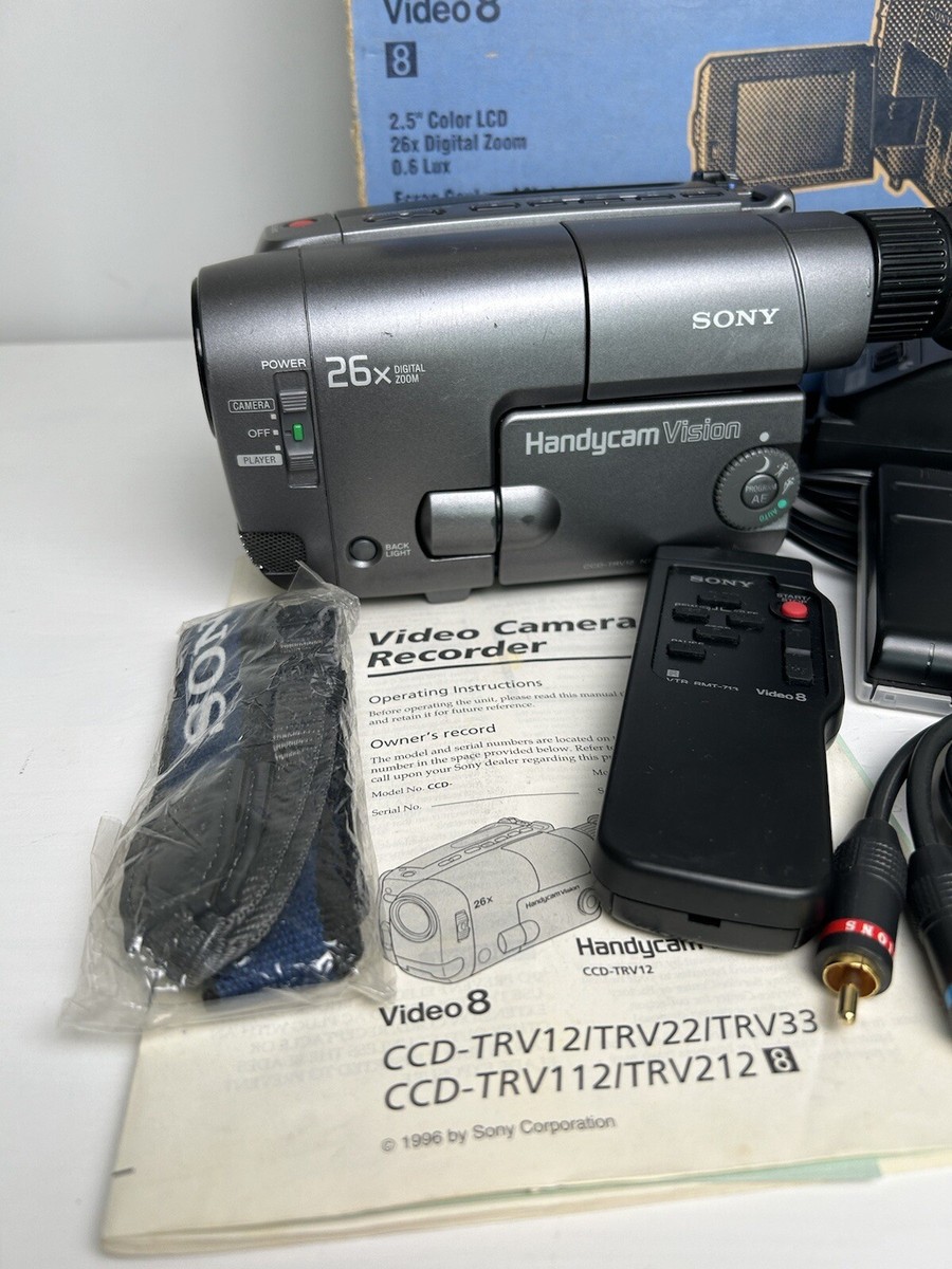 Sony Handycam Vision Video 8 CCD-TRV112 Camcorder Parts Sony Handycam Vision Video 8 CCD-TRV112 Camcorder Parts