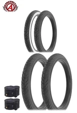 AltaLine 26" x 3.00" CRUISER SLICK Chopper TIRE BICYCLE Fat BIKE Rat Rod w/TUBES