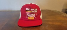 Vintage MAC TOOLS Racing Atlanta Journal 500 Made By Hawk Caps