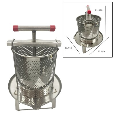 #ad Manual Stainless Steel Wax Press Mesh Eye Pressure Machine Thickness 1.7MM $147.58