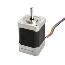 Hot sales ! 1PC Nema17 BLDC motor 42BLF02 4000RPM 52W 63mm 24VDC Round shaft φ5m