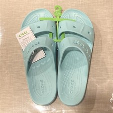 Crocs Unisex Baya Platform Slide Sandal- Pure Water Women  s Size 10