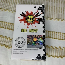 Big Wasp Professional Tattoo Equipment 1007RL Cartridge Needles Ex 02/28