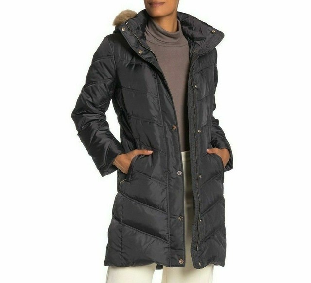 michael kors burgundy coat