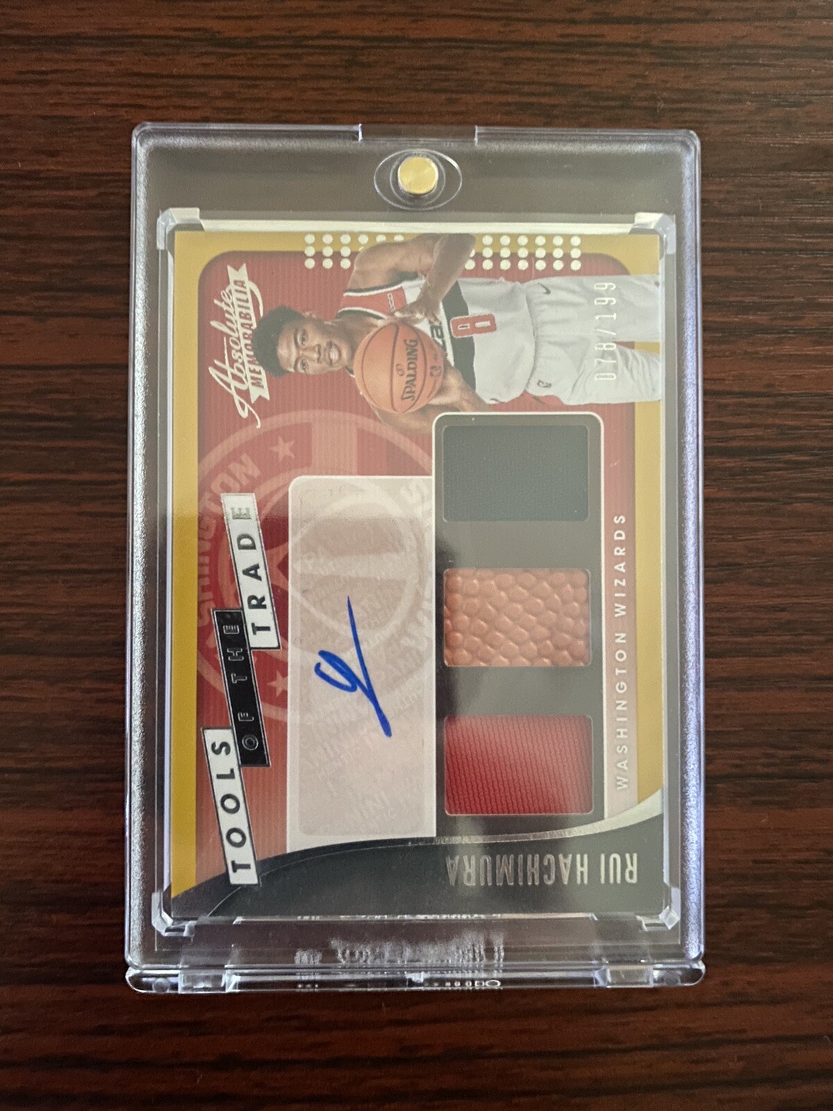 2019-20 Rui Hachimura Absolute Memorabilia Tools Of The Trade /199