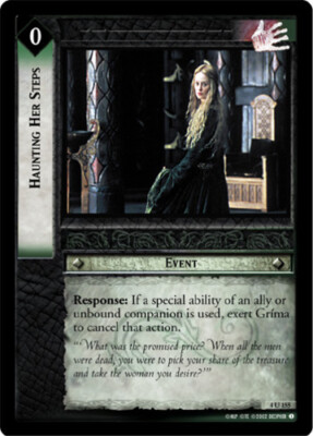 4x  Haunting Her Steps - 4U155 Ungraded The Two Towers