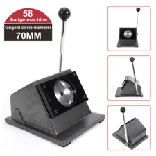 58mm Card Badge Punch Press Machine Button Maker 500grams Parts Circle Cutter