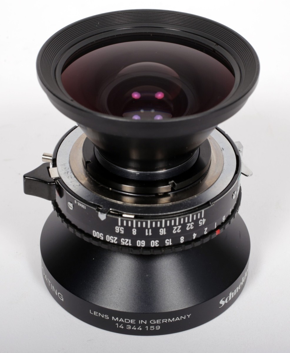 Schneider Super Angulon MC 75mm F5.6 Lens in Copal #0 Schneider Super Angulon MC 75mm F5.6 Lens in Copal #0