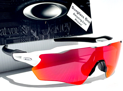 Oakley RADAR EV PATH XS YOUTH White PRIZM Field Baseball Sunglass