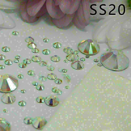 1440PCS Non-Hotfix Rhinestones Assorted Flat Back Crystal For DIY Clothes Crafts - Picture 13 of 13