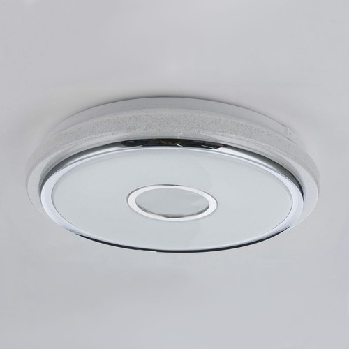 Plafoniera Lampadario Camera Letto Telecomando Cristalli Cct 1x LED - Foto 11 di 12