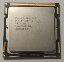 Intel Core i3-540 SLBMQ 3.067GHz Dual Core 4MB Socket LGA1156 CPU Processor used