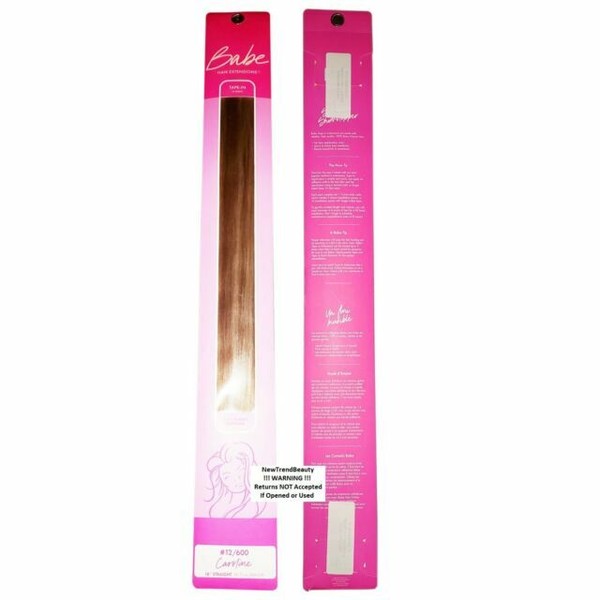 Babe 18 Inch Hair TapeIn Pro Extensions 10 Wefts 12/600 Caroline for