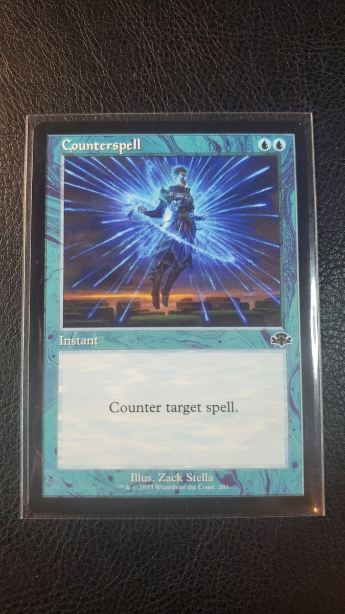 MTG　Counterspell MMQ Retro-Frame foil Counterspell Retro Frame 281 M PF MTG Dominaria Remastered | eBay