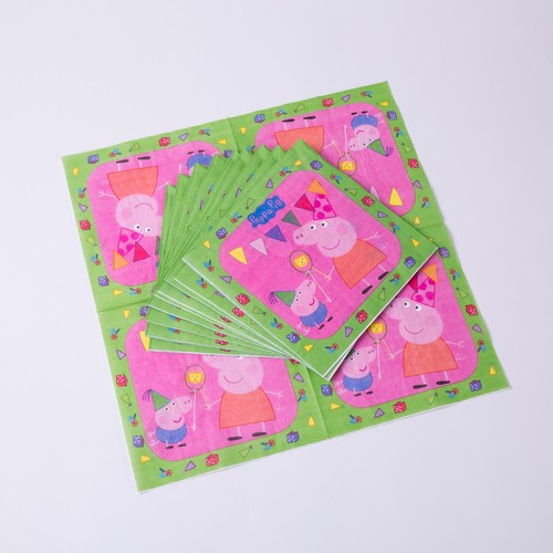 PEPPA PIG 2 Happy Party Supplies Birthday Tableware Decorations Balloons Banners - Picture 5 of 18