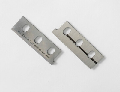 6 Stück Hobelmesser Elu 80x27x2,9mm Typ: MFF40, MFF80