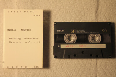Mental Anguish - Mourning Randevous Greek orig' #80 Harsh Dept. cassette TESTED