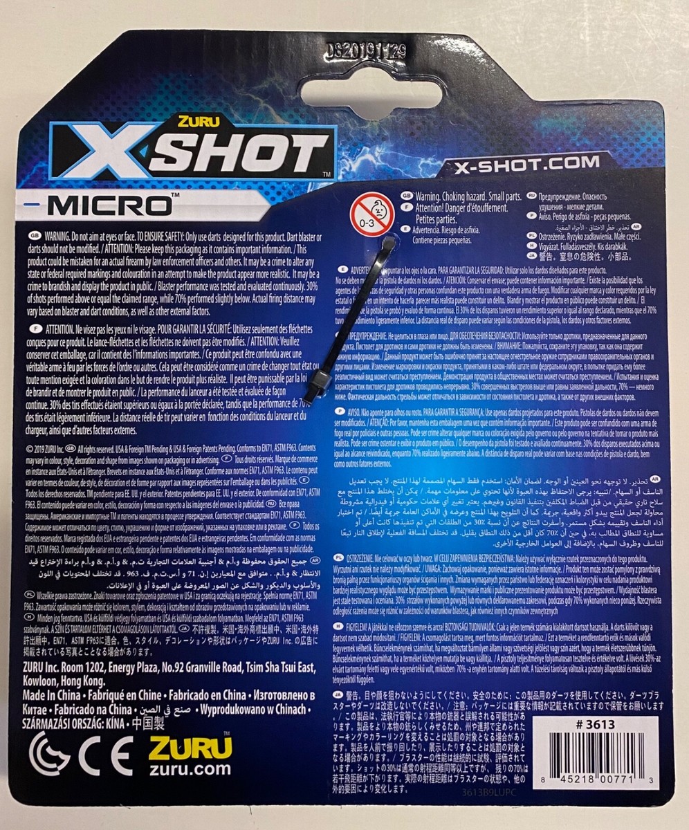 6/$21.99 Zuru X-Shot Micro (#3613) | eBay