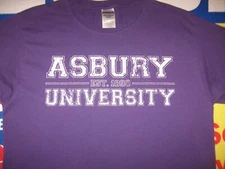 ASBURY UNIVERSITY EAGLES t Shirt Men's Large Jerzees Christian NCAA KENTUCKY