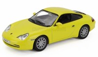 Modellauto Statisch Diecast Porsche 911 996 Carrera 4 Coupe 2001 Gelb 1/43