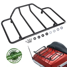 Tour Pak Pack Trunk Top Luggage Rack For Harley Touring Road King Street Glide