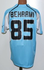 MATCH WORN ISSUE LAZIO 2004/2005 FOOTBALL SHIRT 85 BEHRAMI PUMA