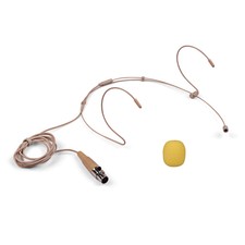 Double Earhook Headset Mic Headworn Condenser Microphone 3-pin Xlr Uk A3y8