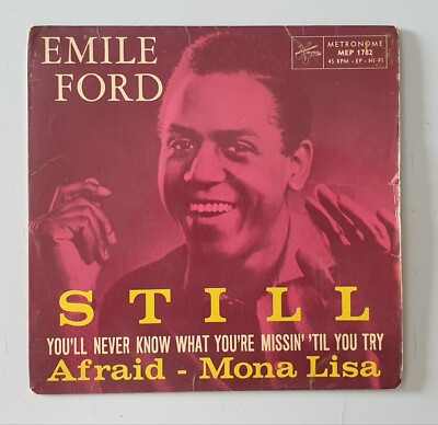 EP EMILE FORD & THE CHECKMATES Still +3 Dinamarca Metronome 1960 Classic UK R&R