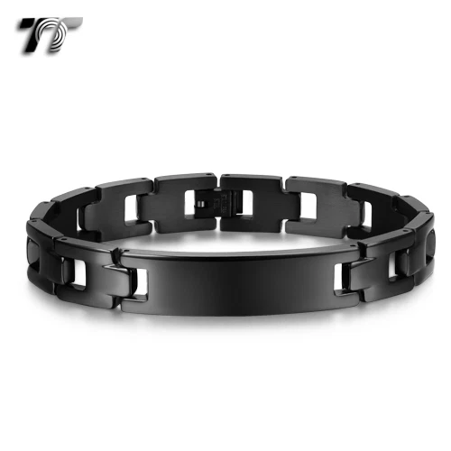 Metal sale id bracelet