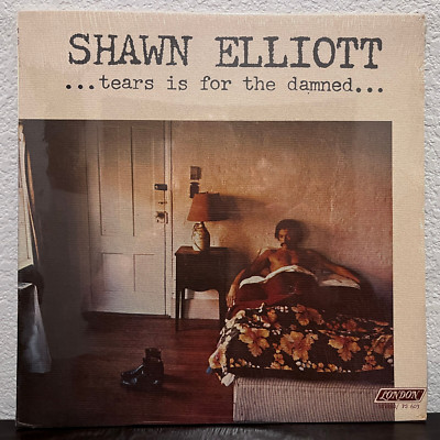 SHAWN ELLIOTT - Tears Is For The Damned (London) - 12'' Vinyl Record LP - SEALED